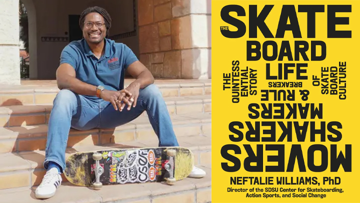 "The Skateboard Life" book cover